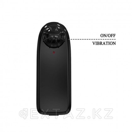 Страпон Draven с вибрацией (17,5*3,7 см) от sex shop Extaz фото 9