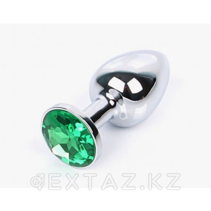 Күміс кристалды тығын (жасыл) от sex shop Extaz фото 2