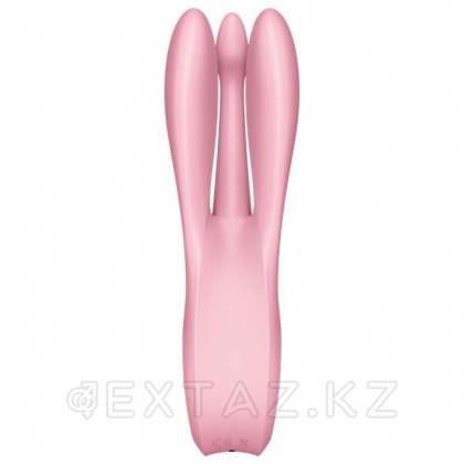 Satisfyer threesome 1 клиторальды дірілдеткіші қызғылт от sex shop Extaz фото 2