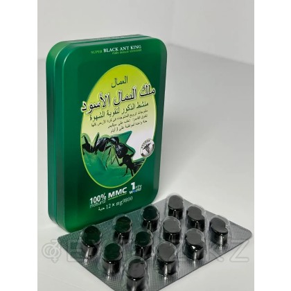 Қара құмырсқа-витамин (12 таб, жасыл. қорап) от sex shop Extaz фото 2