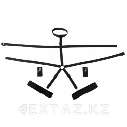 Портупея с кольцом и фиксацией рук и ног от sex shop Extaz фото 4