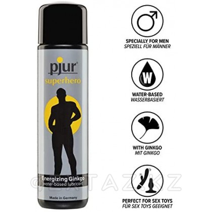 Pjur Superhero Energizing Гель на водной основе 100мл от sex shop Extaz фото 2