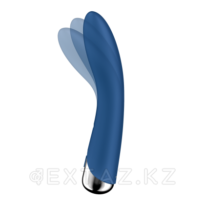 Айналу функциясы бар вибратор Satisfyer Spinning vibe 1 Көк от sex shop Extaz фото 4
