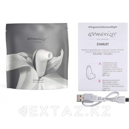 Байланыссыз клиторлық стимулятор Womanizer Starlet күлгін от sex shop Extaz фото 10