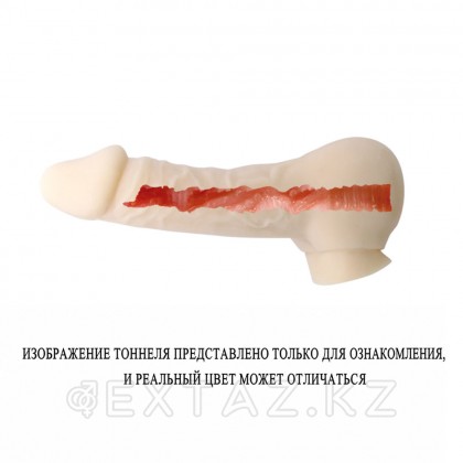 Мастурбатор, дилдо, пениске арналған саптама - 3 біреуінде! от sex shop Extaz фото 2