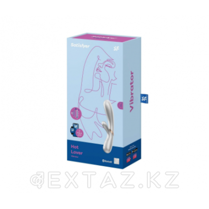 Satisfyer Hot Lover Silver жылытылатын Вибратор от sex shop Extaz фото 2