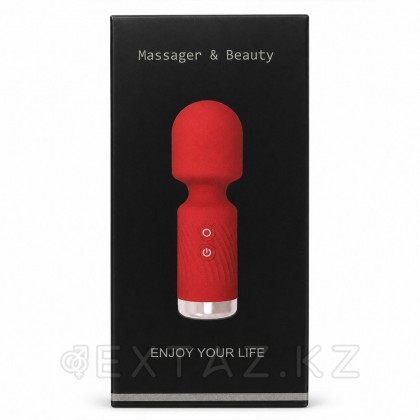Шағын Wand діріл массажы, қызыл от sex shop Extaz фото 7