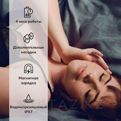 Womanizer Premium 2 байланыссыз клиторальды стимулятор сұр от sex shop Extaz фото 6