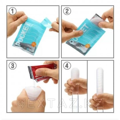 Tenga Pocket Crystal Mist Мастурбаторы от sex shop Extaz фото 5