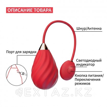 Magic Motion sundae app діріл жұмыртқасы, қызыл от sex shop Extaz фото 3