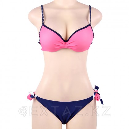 Үш қызғылт жолақты Купальник (XL) от sex shop Extaz фото 5