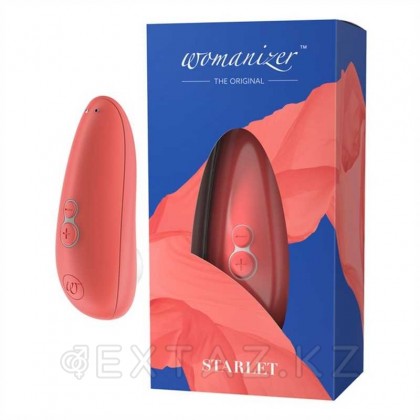 Бесконтактный клиторальный стимулятор Womanizer Starlet 2 коралловый от sex shop Extaz фото 5