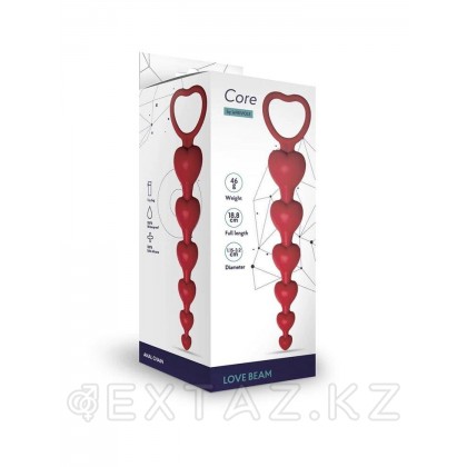 Love Beam анальды тізбегі (Бургундия) от sex shop Extaz фото 2