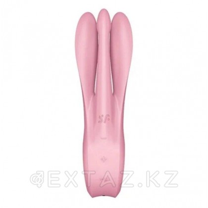 Satisfyer threesome 1 клиторальды дірілдеткіші қызғылт от sex shop Extaz