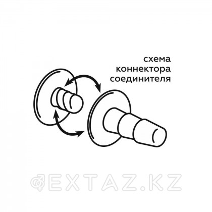 Насадка на Harness с вибрацией UNICOCK 10