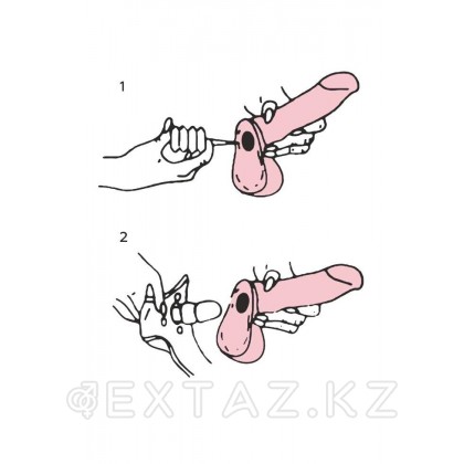 Насадка на Harness с вибрацией UNICOCK 10