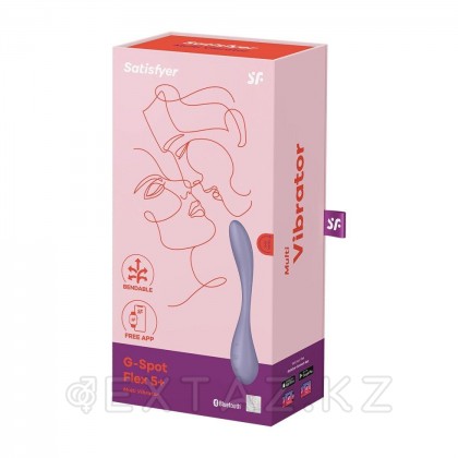 Satisfyer G-Spot Flex 5+ Күлгін көп вибратор от sex shop Extaz фото 4