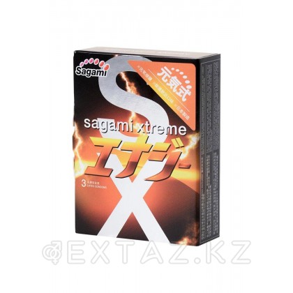 Sagami Xtreme energy презервативтері 3 дана. от sex shop Extaz
