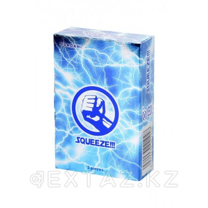 Sagami squeeze презервативтері 5 дана. от sex shop Extaz