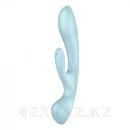 Satisfyer Triple oh қоян вибраторы ашық көк от sex shop Extaz фото 4