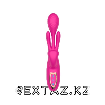 G нүктесі мен клиторды үш рет ынталандыратын Вибратор от sex shop Extaz фото 5