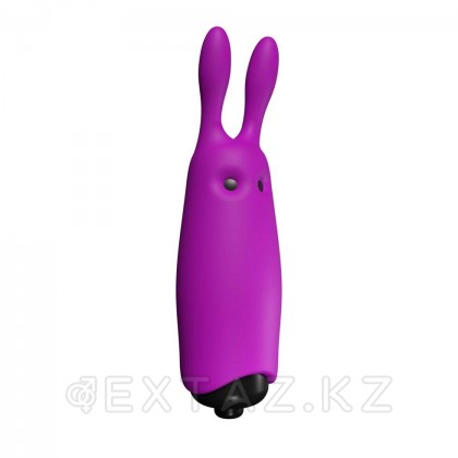 Rabbit Adrien Lastic күлгін қалта қоян вибраторы от sex shop Extaz фото 4