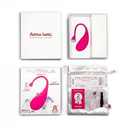 Adrien Lastic ұсынған Palpitation фуксия діріл жұмыртқасы (қолданбамен синхрондау) от sex shop Extaz фото 7