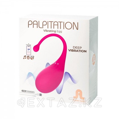 Adrien Lastic ұсынған Palpitation фуксия діріл жұмыртқасы (қолданбамен синхрондау) от sex shop Extaz фото 8
