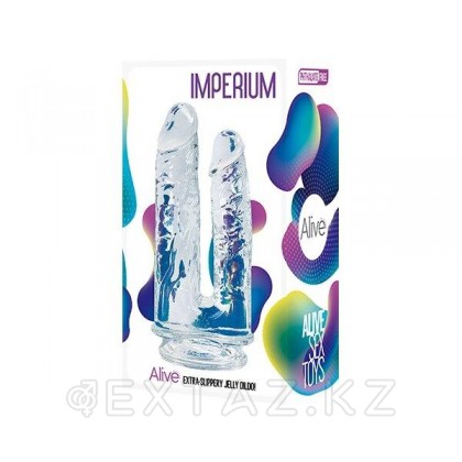 Alive Imperium қос дилдо, мөлдір от sex shop Extaz фото 8
