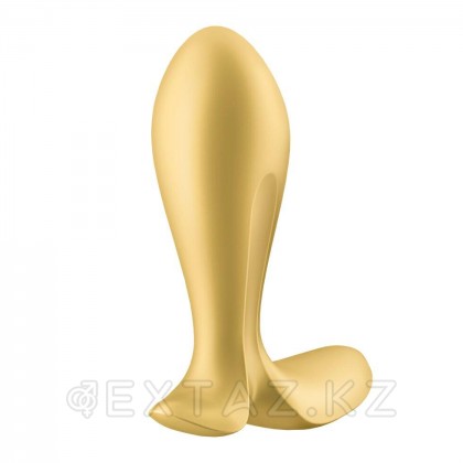 Анальный виброплаг Satisfyer Intensity Plug желтый (Connect App) от sex shop Extaz фото 14
