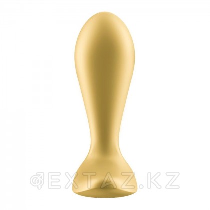 Анальный виброплаг Satisfyer Intensity Plug желтый (Connect App) от sex shop Extaz фото 11