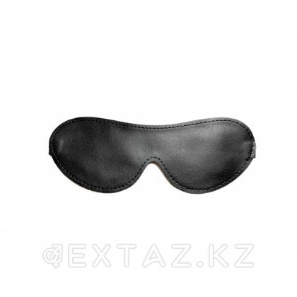 Маска на глаза из эко-кожи красная от sex shop Extaz фото 2