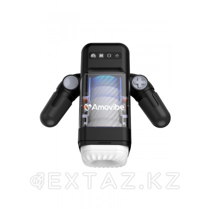 Amovibe ұсынған Game Cup (қара) инновациялық мастурбатор роботы от sex shop Extaz фото 9