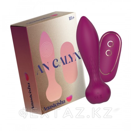 Перезаряжаемая анальная пробка AN Calyx с пультом управления от sex shop Extaz