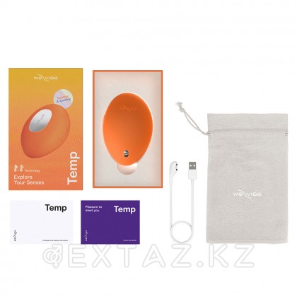 We-Vibe Temp вибраторы, қызғылт сары от sex shop Extaz фото 7