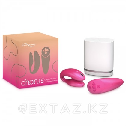 We-VIBE Chorus жұп вибраторы (қызғылт-космикалық) от sex shop Extaz фото 2
