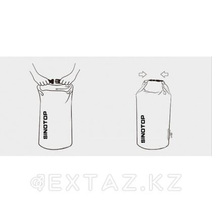 Водонепроницаемый рюкзак Sinotop Dry Bag 15L. (Синий) от sex shop Extaz фото 6
