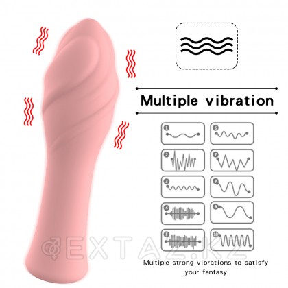 Мини вибратор с пультом ДУ Flower bud от sex shop Extaz фото 8