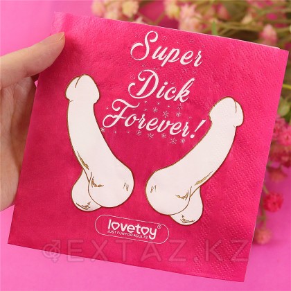 Super Dick Forever партиялық майлықтары (10 дана) от sex shop Extaz фото 7