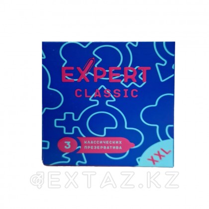 EXPERT classic презервативтері № 3 (классикалық), 3 дана. от sex shop Extaz