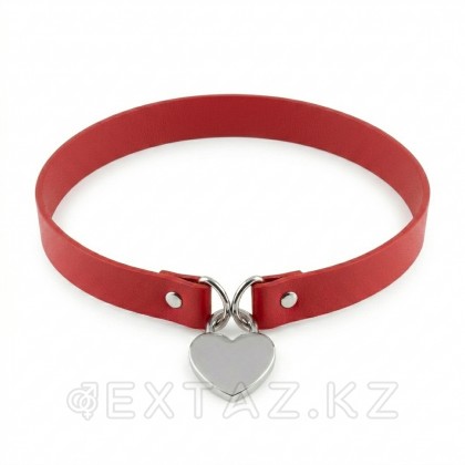 Жүрегі бар қызыл жаға от sex shop Extaz