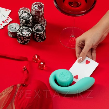 Қос нүкте стимуляторы G SVibe Snail gizi Тиффани түсі от sex shop Extaz фото 7