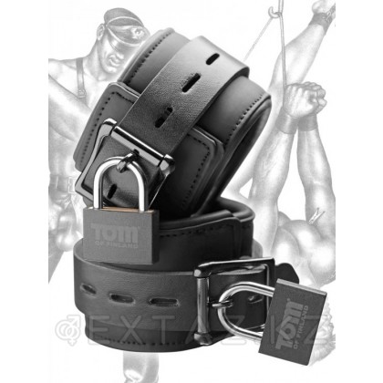 Наручники с замками - Tom of Finland от sex shop Extaz фото 3