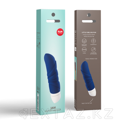 Мини вибратор JAM от Fun Factory (темно-синий) от sex shop Extaz фото 3