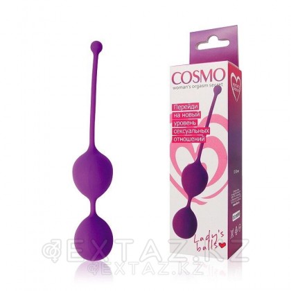Cosmo қынаптық шарлары, күлгін, 3 см от sex shop Extaz фото 2