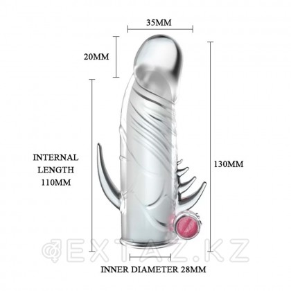 Саптама арналған пенис стимулятор клитор от sex shop Extaz фото 3