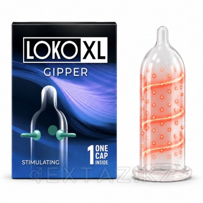 Loko XL GIPPER ынталандырушы саптама, қоздырғыш әсері бар от sex shop Extaz
