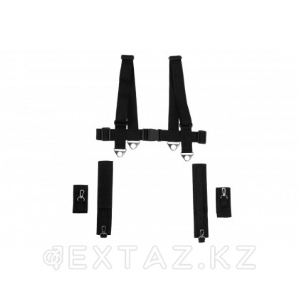 Портупея поясная с фиксацией рук и ног от sex shop Extaz фото 2