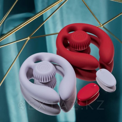 Svibe Snail gizi duo Бургундия жұп стимуляторы от sex shop Extaz фото 7