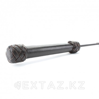 Қоңыр былғарыдан жасалған корольдік Стек от sex shop Extaz фото 3